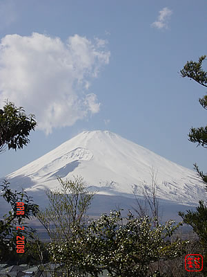 けいこかふぇ　御殿場の空と富士山
